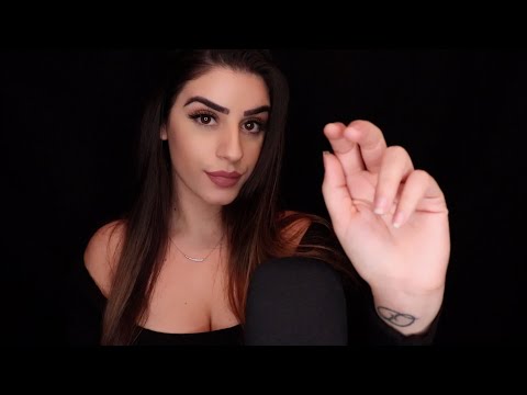 ASMR | Super Sensitive/ Intense Mouth Sounds & Mesmerizing Hand Movements (Kisses, SkSk, TkTk)