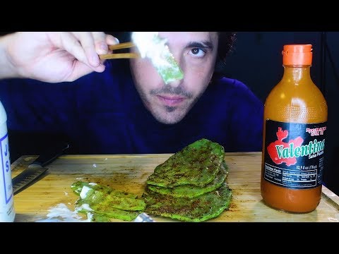 Eating Cactus For FIRST TIME ! * Prickly Slimy ASMR * ( Real Sounds ) 자막 字幕  उपशीर्षक