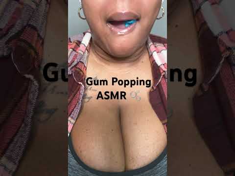Bubble Gum Popping ASMR