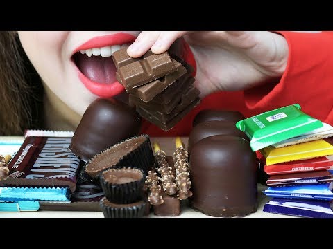 ASMR BEST CHOCOLATE FEAST You'll Ever See (I hope) | CRUNCHY & CHEWY Eating Sounds