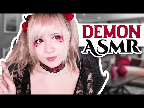 ASMR Roleplay - Cheeky Little Demon Girl in YOUR Home!? ~ Halloween Special - ASMR Neko