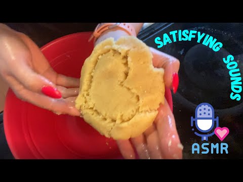 ASMR Pizza Crust Dough | Satisfying Sounds - Relaxation