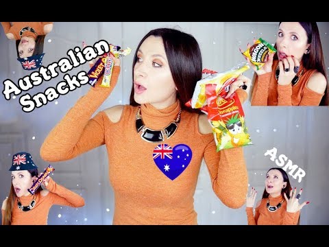 Trying Australian Snacks *ASMR SnackCrate
