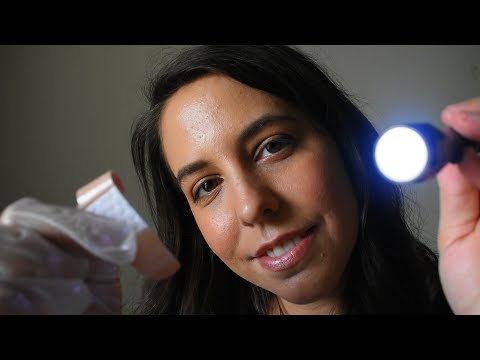 {ASMR} Roleplay - Fixing You Up | Medical, Gloves, Personal Attention