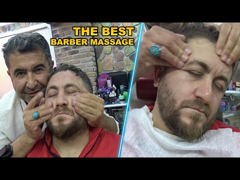 @asmrbarberbahattin8488  BEST THERAPY & Turkish Head Shampoo, Back, Arm, Palm, Face, Ear, Neck massage