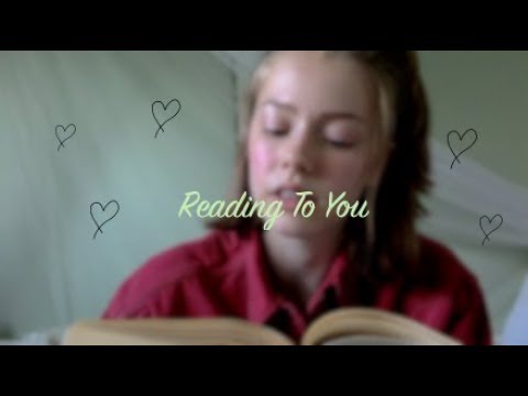 ASMR- Reading you a story Episode 1