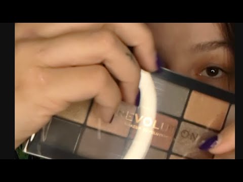makeup haul ASMR short video