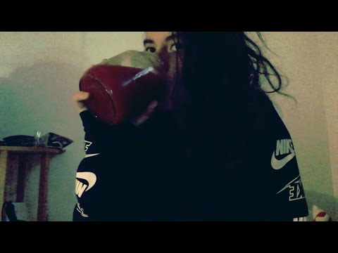 Drinking Prickly Pears Juice and Playing with my Lips,Mouth,Tongue.. ASMR