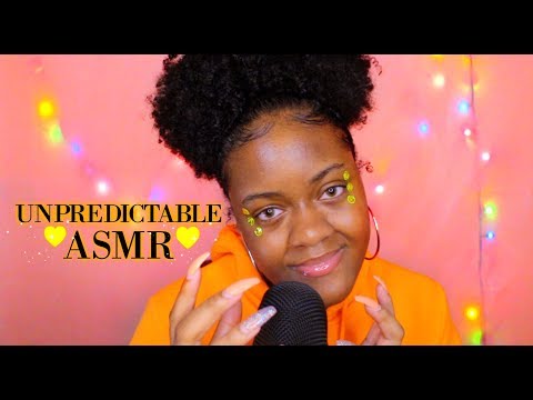 UNPREDICTABLE ASMR | FAST MOUTH SOUNDS 💦 + TRIGGERS ✨