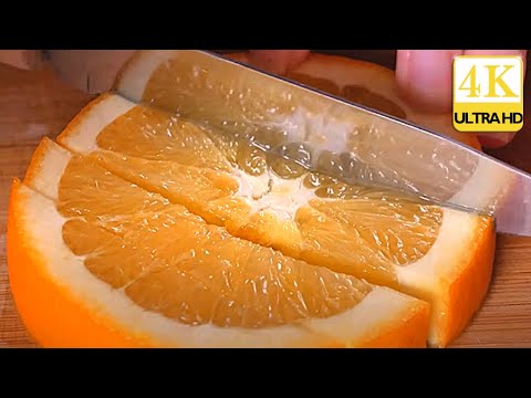 ASMR Can I fall asleep with an orange? 🍊 Explosion of tingle! 고막 깊숙이 파고드는 상큼한 오렌지 🍊