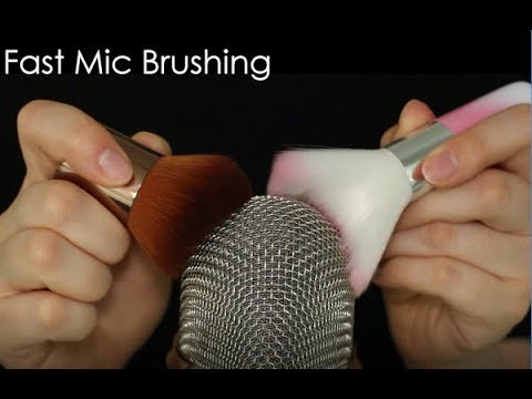 ASMR Fast Mic Brushing (No Talking)