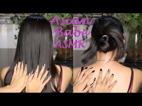 ASMR Hair and Back Rub Tickle Massage with Michelle!💤😴