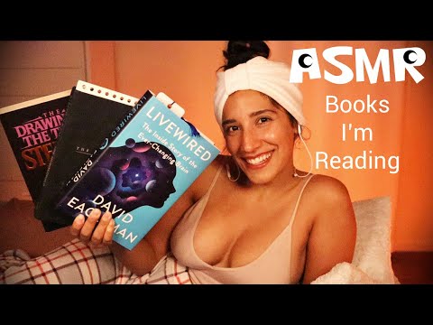 ASMR 📚 Books I'm reading | Helping You Sleep | Mental Health