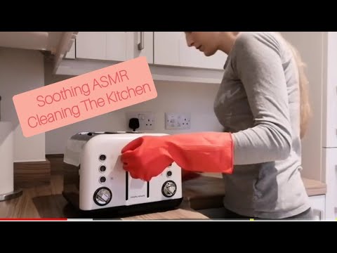 ASMR - Household Cleaning The Kitchen No Talking