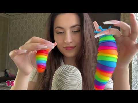 Asmr 100 TRIGGERS in 1 MINUTE - Asmr with Ana