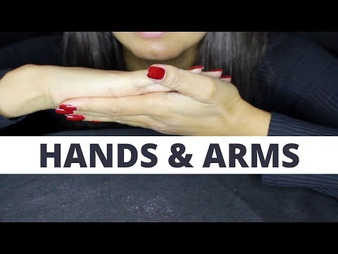 ASMR HAND, ARMS AND FINGER FLUTTERS SOUNDS (DRY) | SONS DE MÃOS SECAS (NO TALKING)