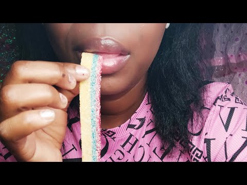 ASMR❤️ Comiendo 👄 Cinta 👅💦 Colombia 🇨🇴 Sonidos Relajantes 😴 Luna 🌙 asmr