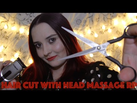 Hair Cut RP with ASMR Head Massage || Scissors & Clippers (RP MONTH)