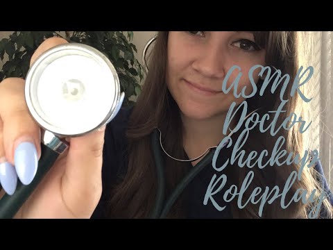 [ASMR] Doctor Checkup Roleplay *Gloves, Flashlight, Visual Triggers*