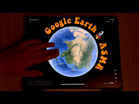 [ASMR] google earth- erkunde die Welt mit mir 🚀🤍