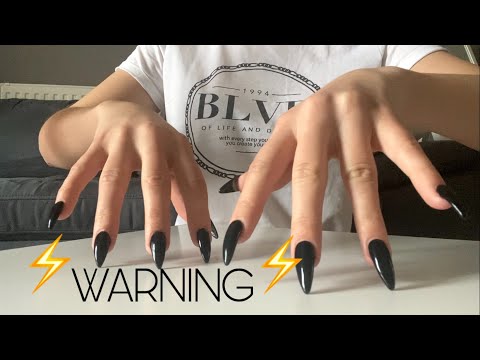 ASMR | ⚡️Fast and aggressive chaotic BUILDUP Tapping and Scratching⚡️