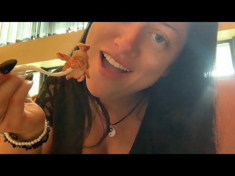 VLOG #2: GRWM, Eating Sushi, Shopping (not REALLY ASMR)