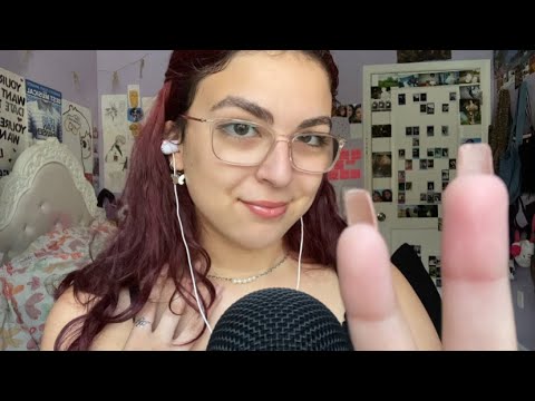ASMR | collarbone tapping with hand sounds
