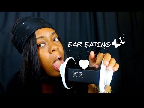 ASMR | Ear Eating | Mouth Sounds + NEW 3DIO MIC TEST!! ~