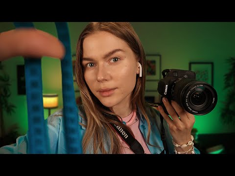 ASMR Want To Collaborate with Your Eyes. RP (Measuring, Checking, and Taking Pictures of Your Eyes)