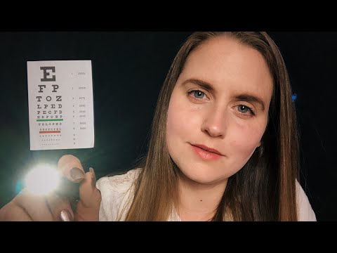 ASMR Eye Exam (Soft Spoken)