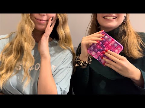 ASMR friend tries giving me tingles