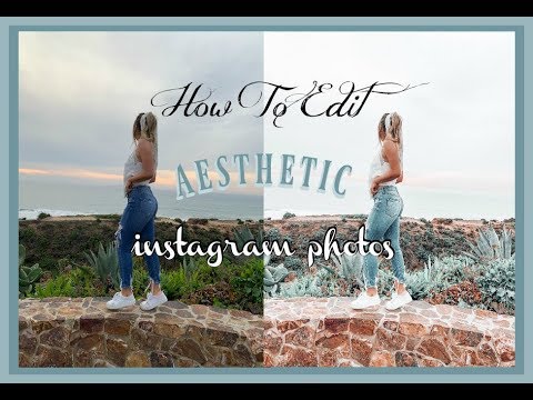 HOW I CREATED MY OWN PRESET | how i edit aesthetic photos for instagram