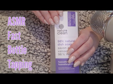 ASMR Fast Bottle Tapping
