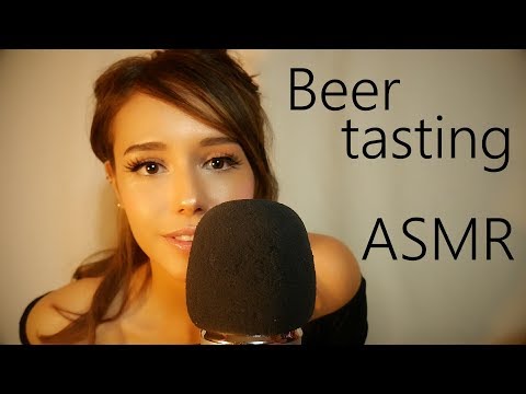 ASMR Beer tasting + tapping, whispering! 🍺🍺🍺 (happy new years! 🎉)