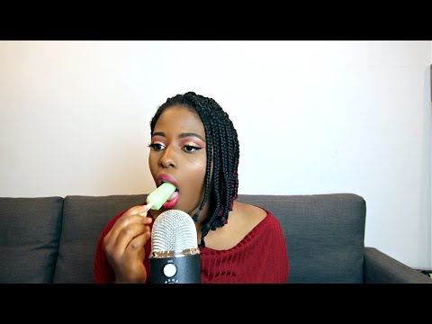 ASMR| popsicle licking 👅+ intense wet mouth sounds ✨✨👅💦💦