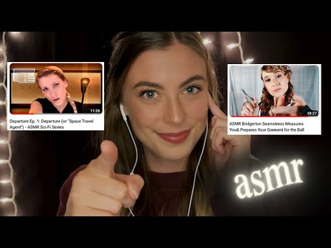 ASMR | 10 ASMR Video Recommendations to You to help you Sleep (My Favorites) Whispered