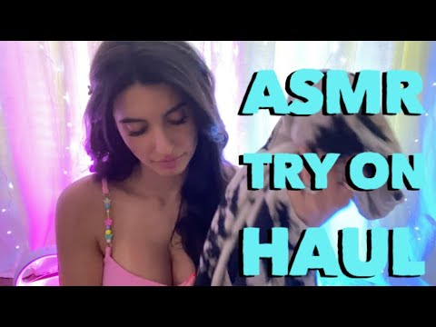 ASMR Try On Clothing Haul 🛍