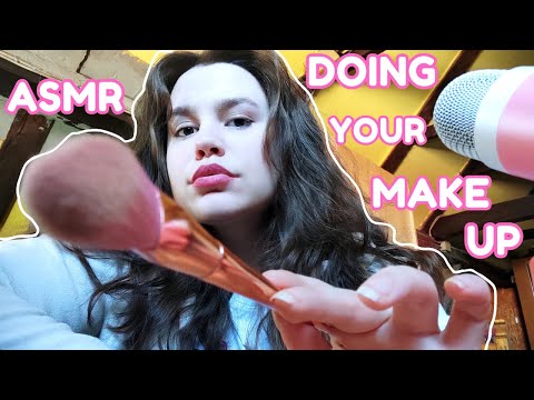 Trying ASMR ROLEPLAY For The First Time // Doing Your Makeup 💗