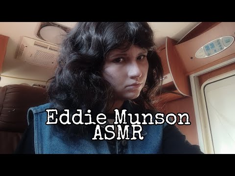ASMR | Eddie Munson does your corpse paint makeup (Stranger Things)