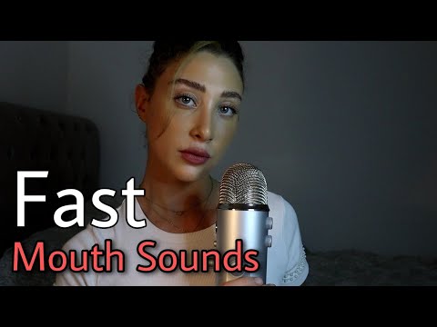 FAST MOUTH SOUNDS 👅 & HAND MOVEMENTS | ASMR