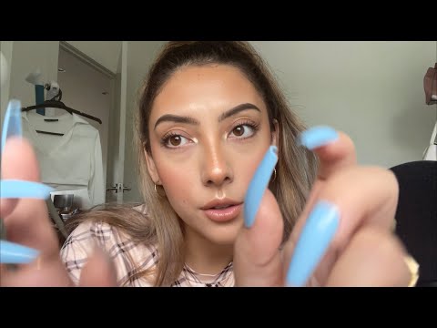 ASMR Helping you relax 😴💖 ~hand movements, nail tapping, plucking negative energy~ | Whispered