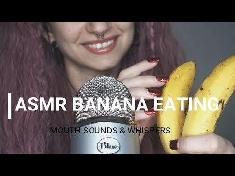 ASMR Banana Eating Mouth Sounds: Versión Yeti / Nadira ASMR