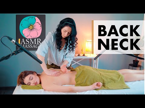 Asmr back massage relaxation no talking 🎙ASMR 🎧MASSAGE