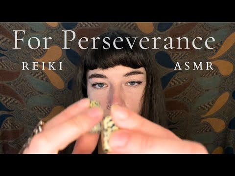 Reiki ASMR ~ Don't give up on your Goals | Persevering | Encouragement | Energizing | Energy Healing