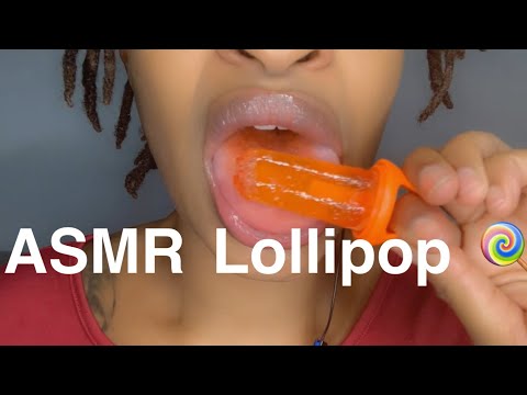 ASMR Lollipop 🍭 | Wet Mouth Sounds