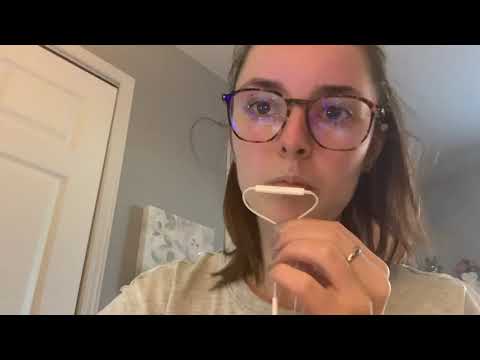 ASMR Mouth Sounds With Hand Movements