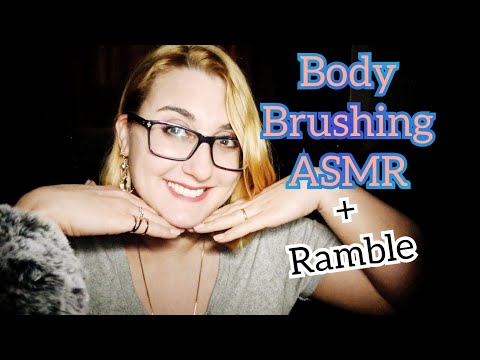 ASMR Body Brushing & Whisper Ramble (face Tracing, hand brushing, ramble +) looped for Candice