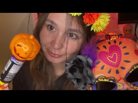 asmr helping you pick out your Halloween costume, Orange Triggers