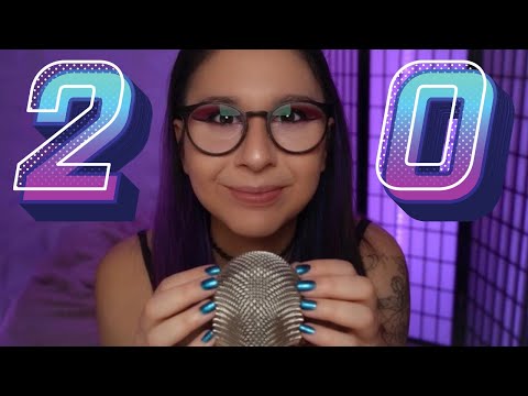20 ASMR Triggers in 20 Minutes | 20k Subscribers Celebration 🎉