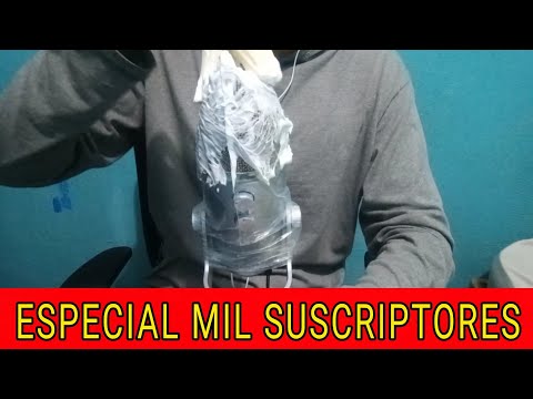 🔴ESPECIAL MIL SUSCRIPTORES 🔴 Hombre ASMR en español